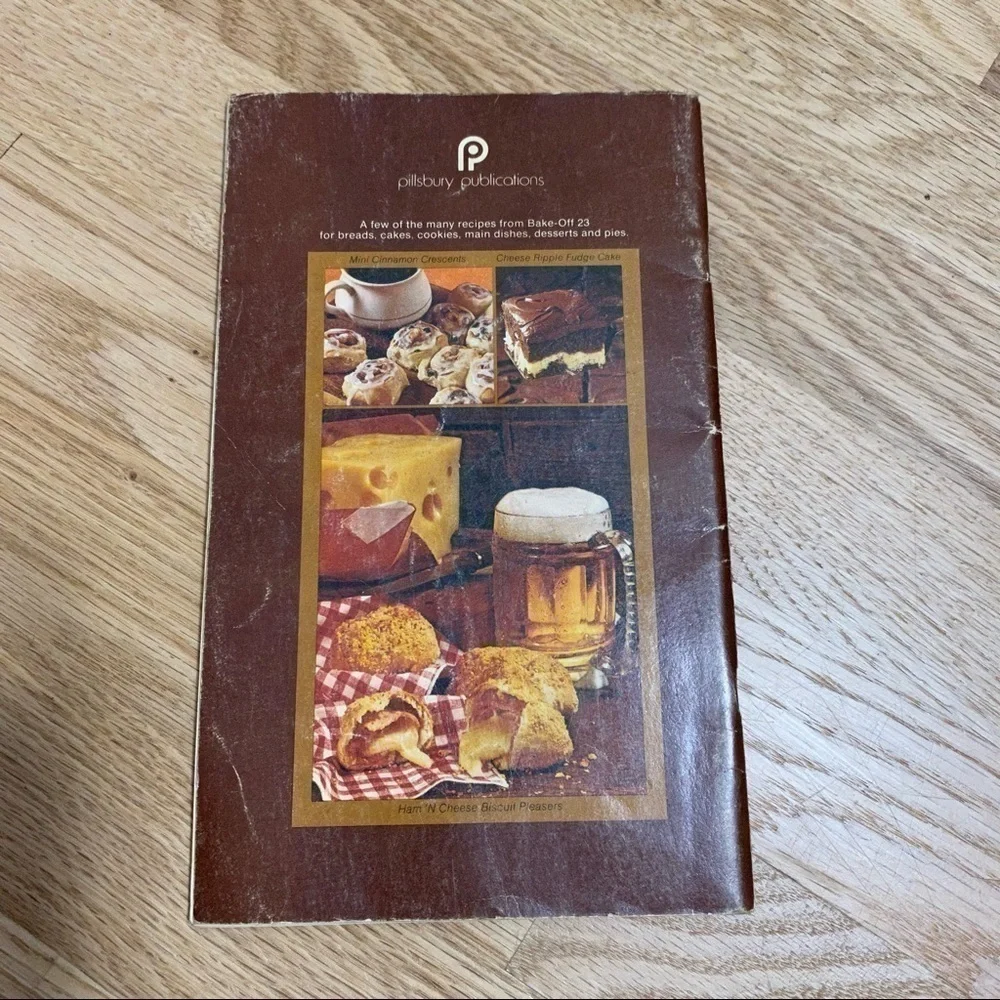 Vintage Pillsbury Bake Off Cook Book Dough Boy